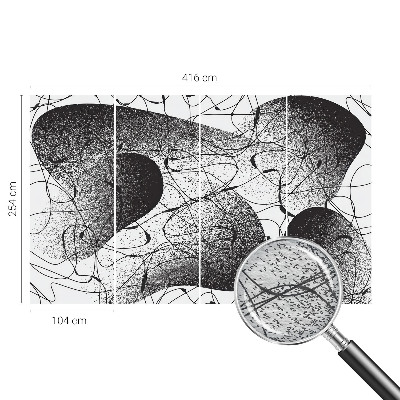 Vlies fototapet Abstrakt mønster