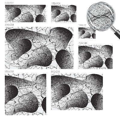 Vlies fototapet Abstrakt mønster