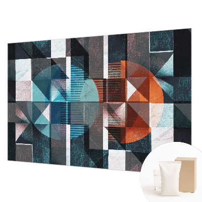 Fotovæg Abstrakte former