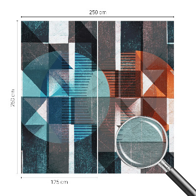 Fotovæg Abstrakte former