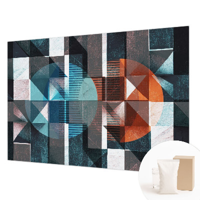 Fotovæg Abstrakte former