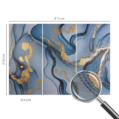 Fotostat Blå bølger