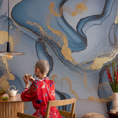 Fotostat Blå bølger