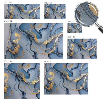 Fotostat Blå bølger