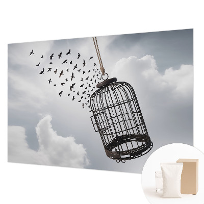 Tapet væg Flyvende fugle