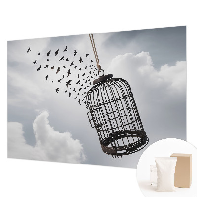 Tapet væg Flyvende fugle