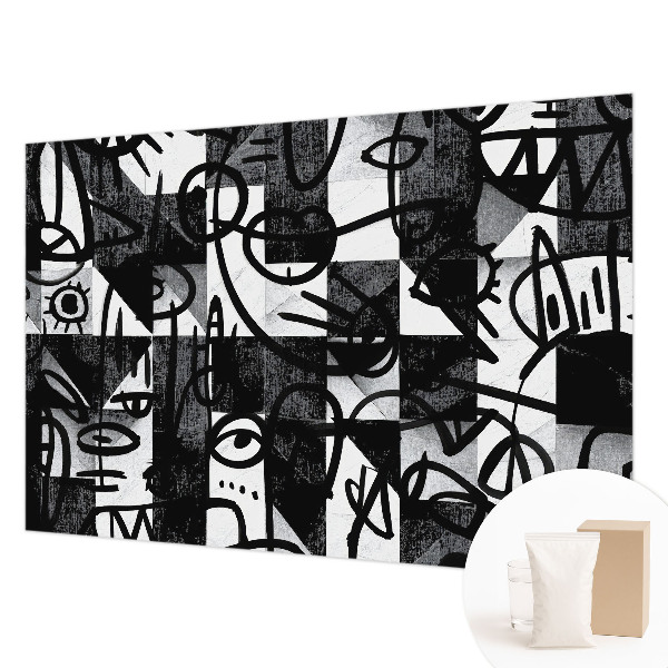 Fototapet soveværelse Tegning af kaos