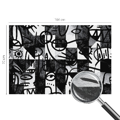 Fototapet soveværelse Tegning af kaos