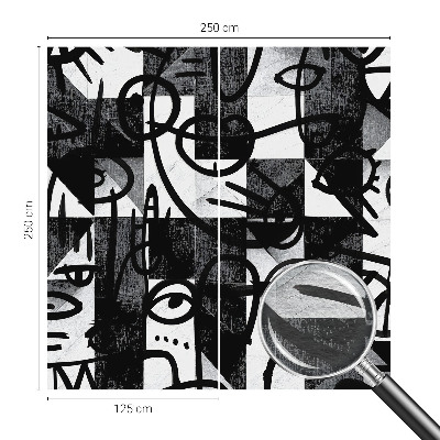 Fototapet soveværelse Tegning af kaos