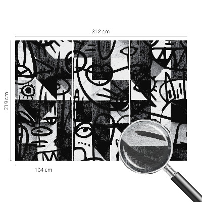 Fototapet soveværelse Tegning af kaos