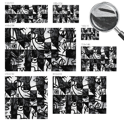 Fototapet soveværelse Tegning af kaos