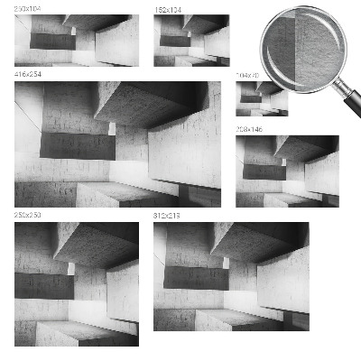 Fototapet børneværelse Geometriske skulpturer