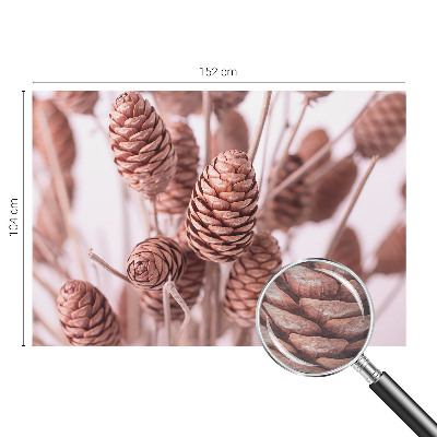 Modern fototapet i naturnær stil til værelset