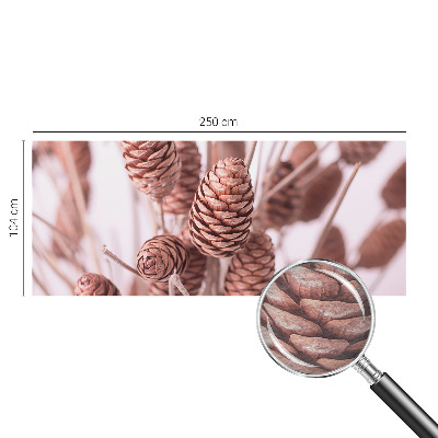 Modern fototapet i naturnær stil til værelset