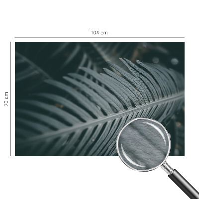 Stor fototapet Grønt blad