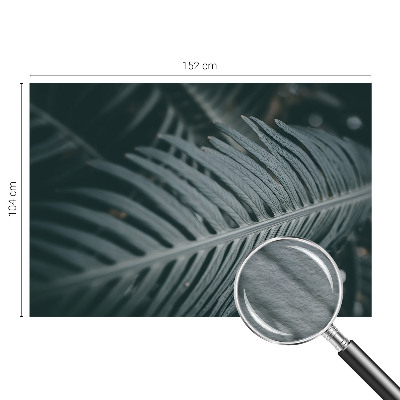 Stor fototapet Grønt blad