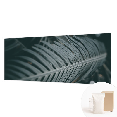 Stor fototapet Grønt blad