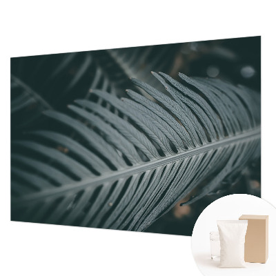 Stor fototapet Grønt blad