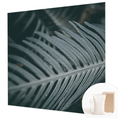 Stor fototapet Grønt blad