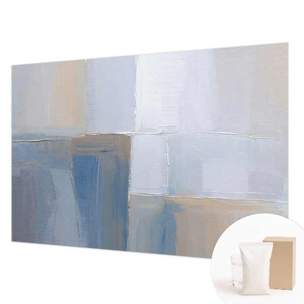 3D fototapet med et harmonisk abstrakt motiv