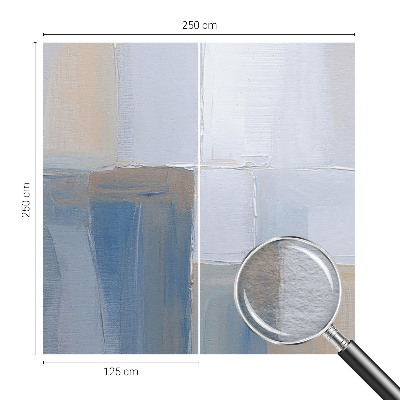 3D fototapet med et harmonisk abstrakt motiv