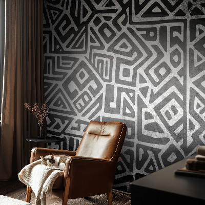 Non-woven fototapet Geometrisk labyrint