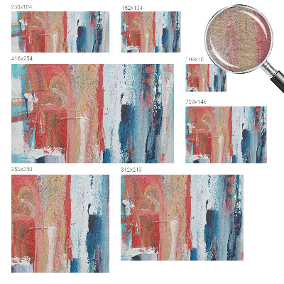 Fotostat Farverige abstraktioner