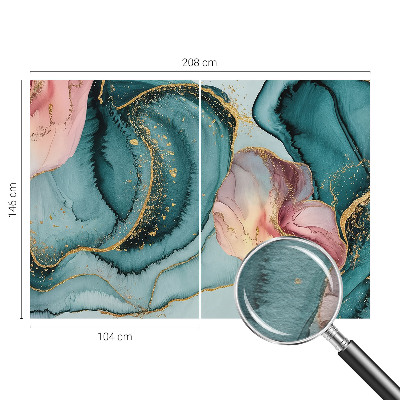 Foto tapet Kunstneriske bølger