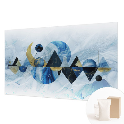 3D fototapet med motiv af kosmisk elegance