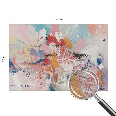 Fotovæg med harmonisk abstrakt motiv