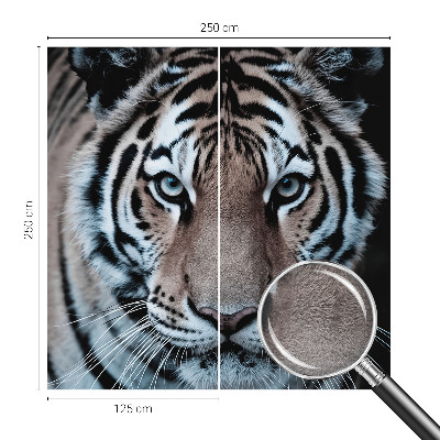 Tapet Tigerportræt