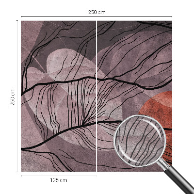 Non-woven fototapet med energisk abstrakt motiv