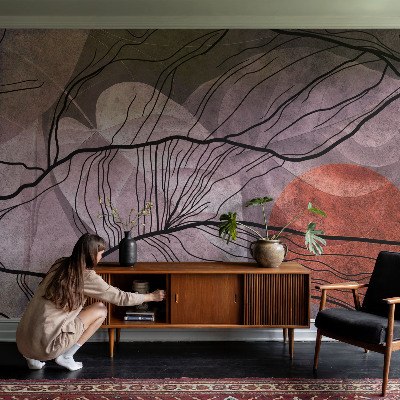 Non-woven fototapet Energisk abstraktion