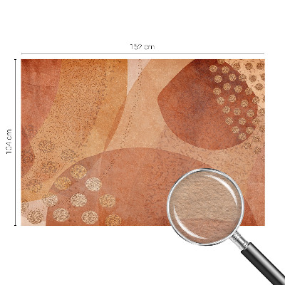 Fotovæg soveværelse Jordnære kompositioner