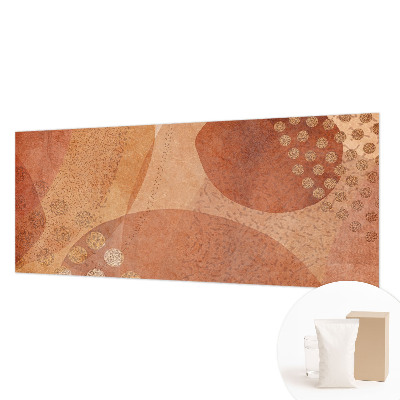 Fotovæg soveværelse Jordnære kompositioner