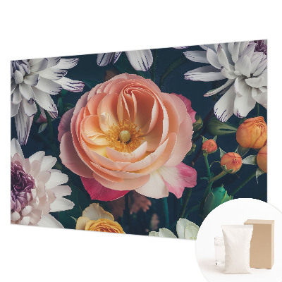 Fototapet til børn med motivet 'Blomsterharmoni'