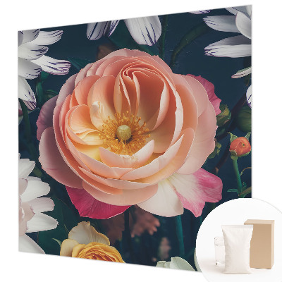Fototapet til børn med motivet 'Blomsterharmoni'