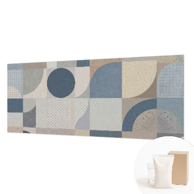 Fototapet efter mål med geometrisk mosaik