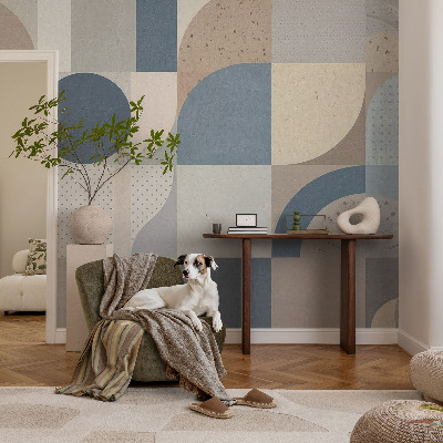 Fototapet efter mål Geometrisk mosaik