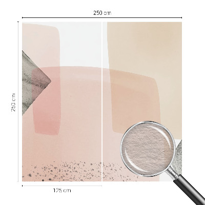 Høj kvalitet fototapet Delikate figurer