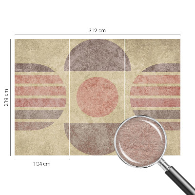 Fototapet Geometriske former