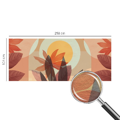 Fototapet stue Blomsterabstraktion