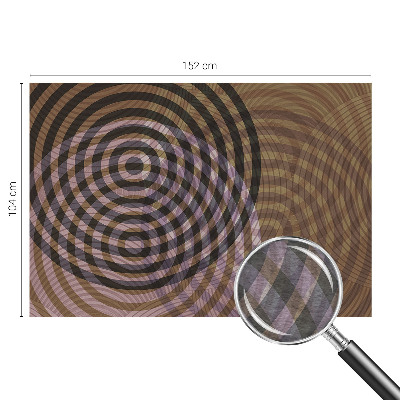 Fototapet børneværelse Hypnotiserende cirkler