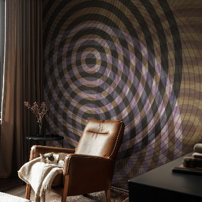 Fototapet børneværelse Hypnotiserende cirkler