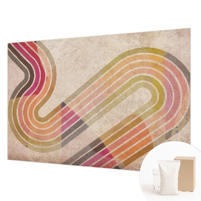 Fototapet efter mål Geometriske linjer