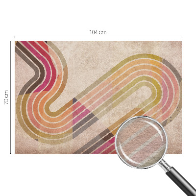 Fototapet efter mål Geometriske linjer