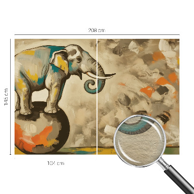 Fototapet Abstrakt elefant