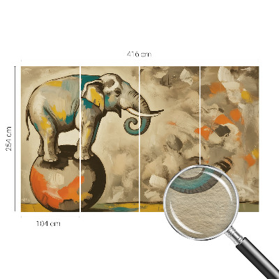 Fototapet Abstrakt elefant