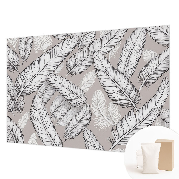 Foto tapet Subtile fjer