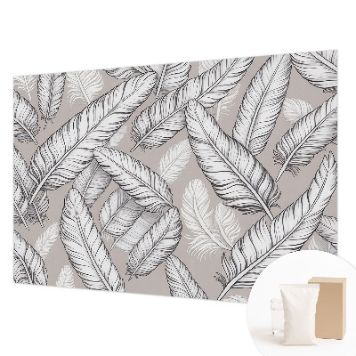 Foto tapet Subtile fjer